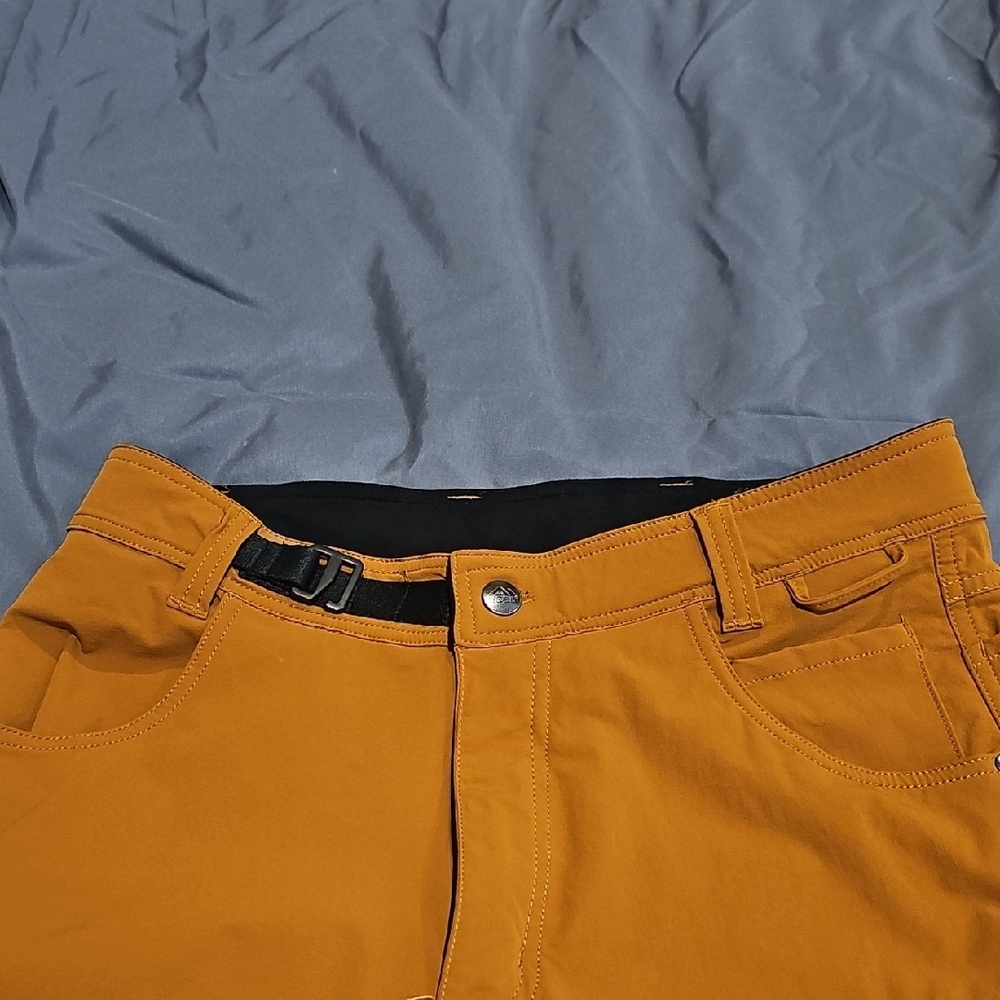 Men's Rustic Orange Cargo Pants - Picture 3 of 6